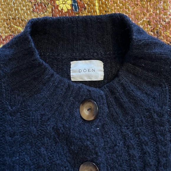 Doen Hermione sweater navy small - Picture 2 of 4